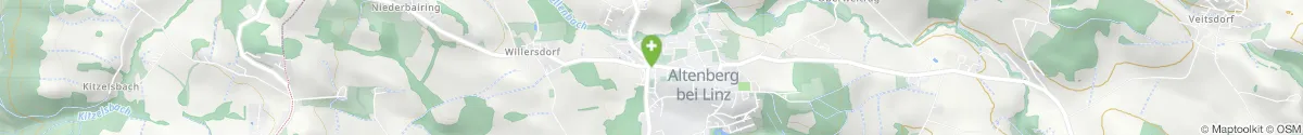 Kartendarstellung des Standorts für Johannes Apotheke in 4203 Altenberg